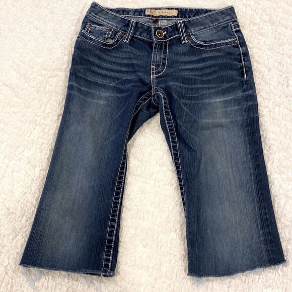 BKE Stella Stretch Denim Jean Crop Pants Size 28​ - Picture 1 of 7